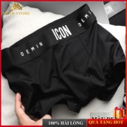 Quần Sịp Nam Thun Lạnh ICON, Quần xì nam BOXER nam co dãn 4 chiều (Che Tên) - MINHSTORE